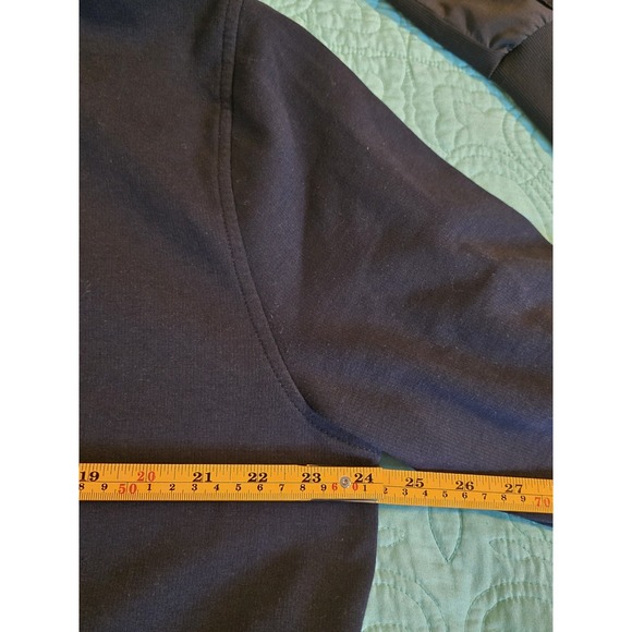 Tommy Hilfiger Men's Size XL Navy Blue 1/4 Zip Pullover Sweater/Shirt Preppy - Picture 9 of 10